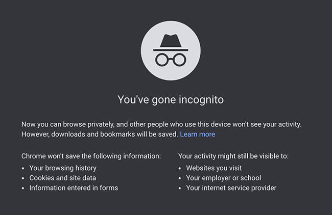 incognito image